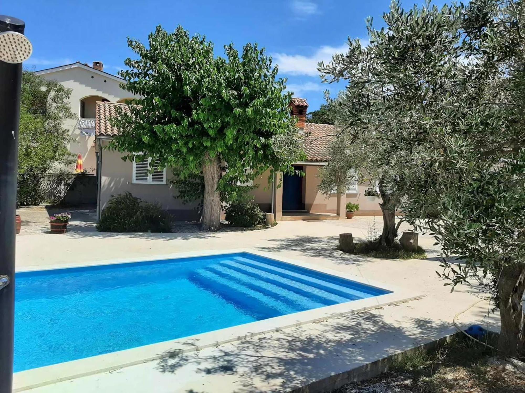 Ferienhaus Aqua Mit Pool Jadreški Exteriör bild