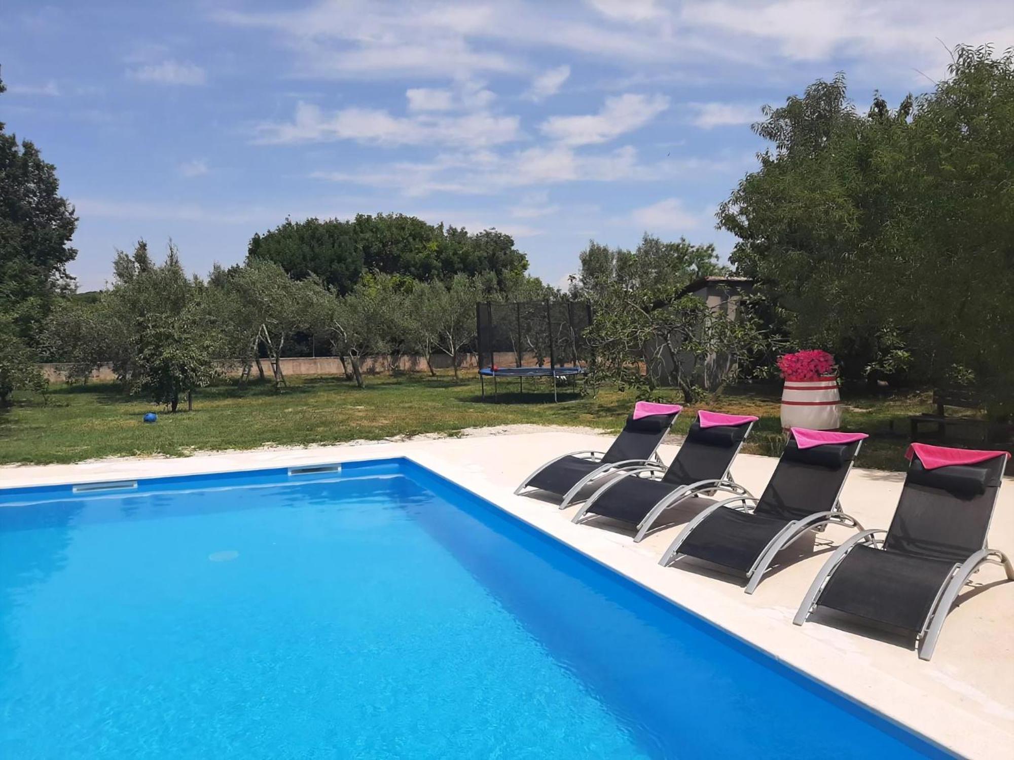 Ferienhaus Aqua Mit Pool Jadreški Exteriör bild