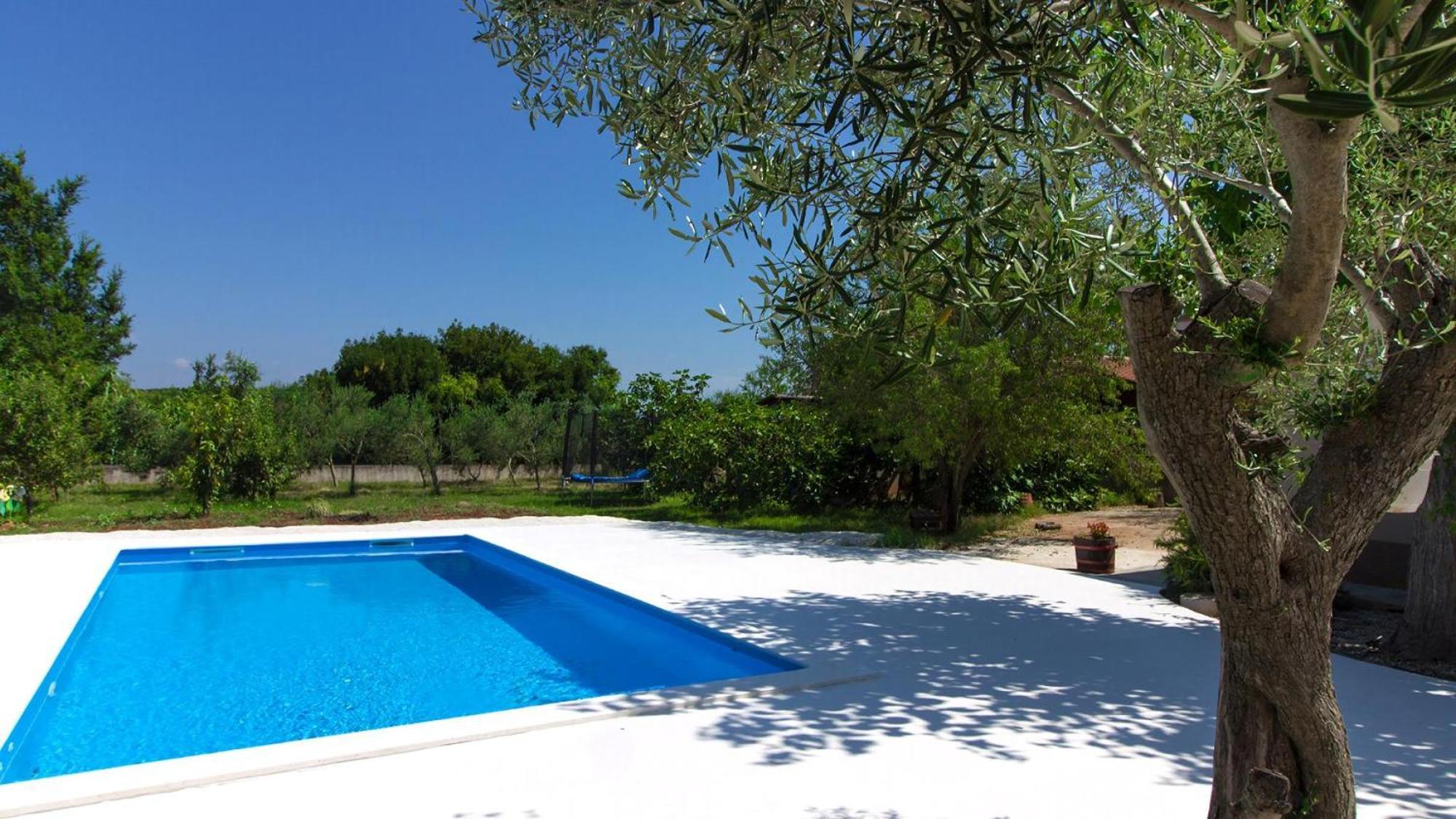 Ferienhaus Aqua Mit Pool Jadreški Exteriör bild