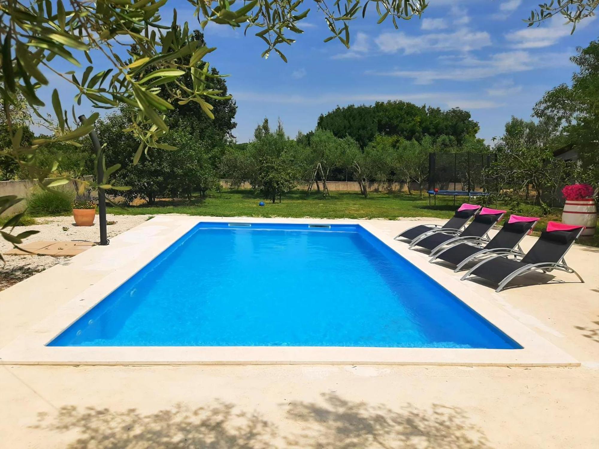 Ferienhaus Aqua Mit Pool Jadreški Exteriör bild