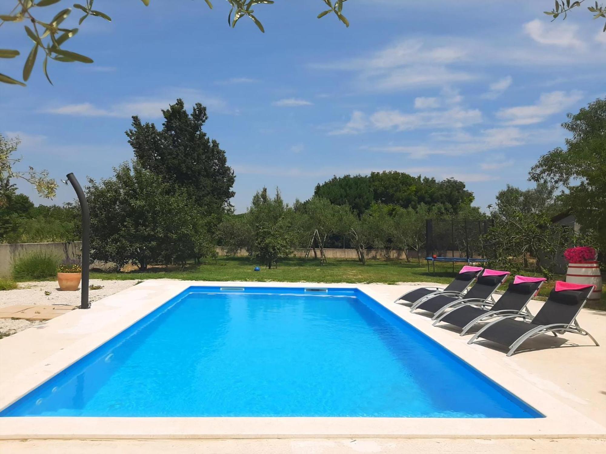 Ferienhaus Aqua Mit Pool Jadreški Exteriör bild