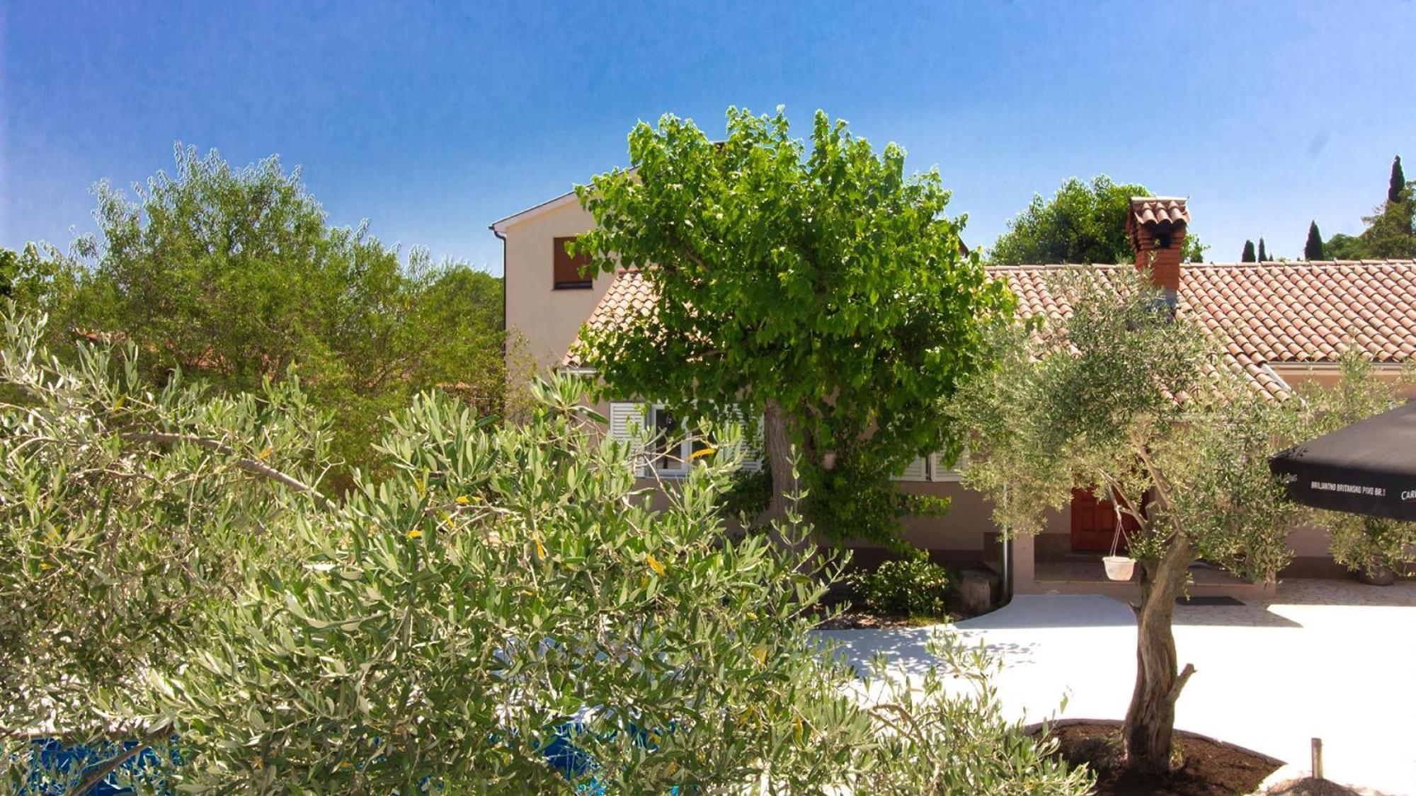 Ferienhaus Aqua Mit Pool Jadreški Exteriör bild